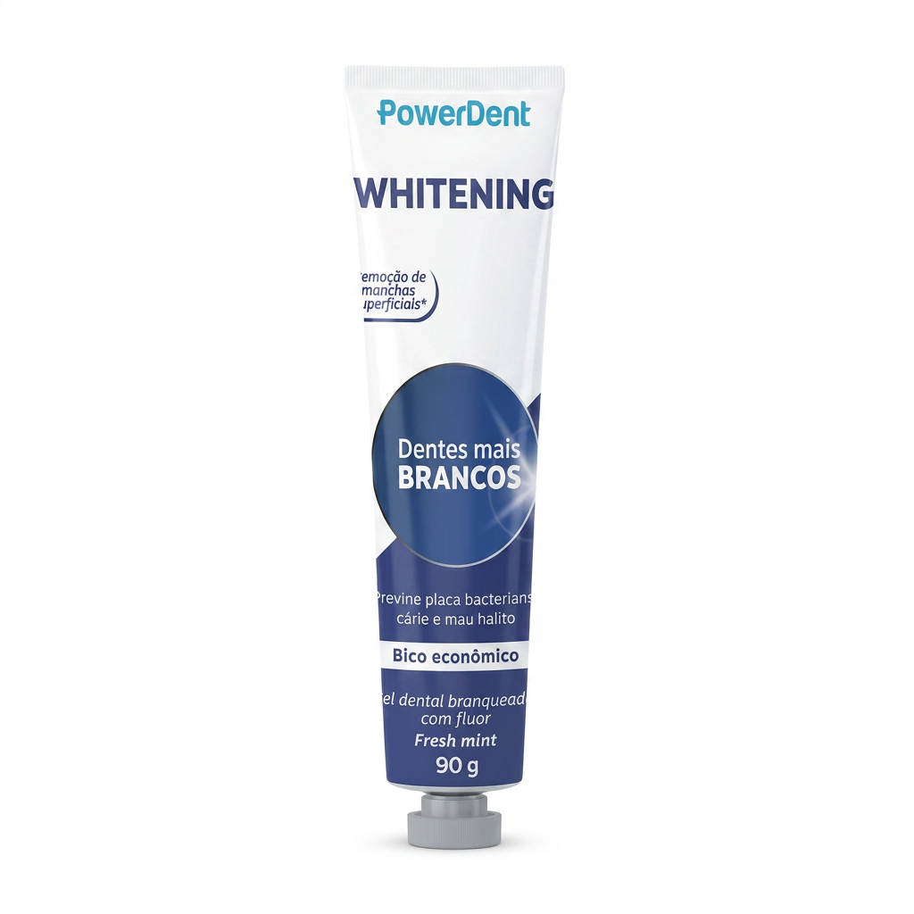 Creme Dental Powerdent Whitening 90g